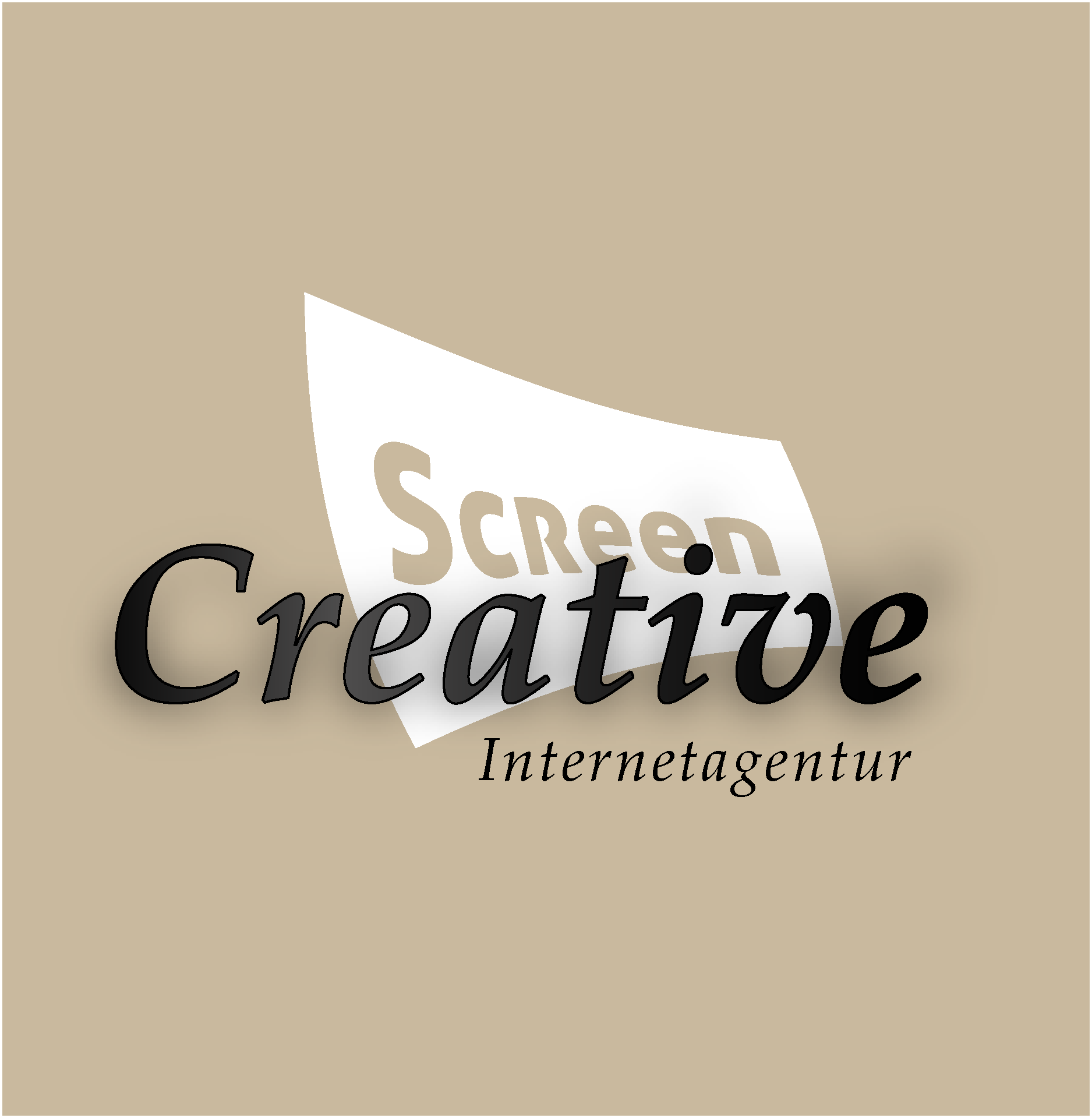 Internetagentur Creative Screen Logo Vector Logo